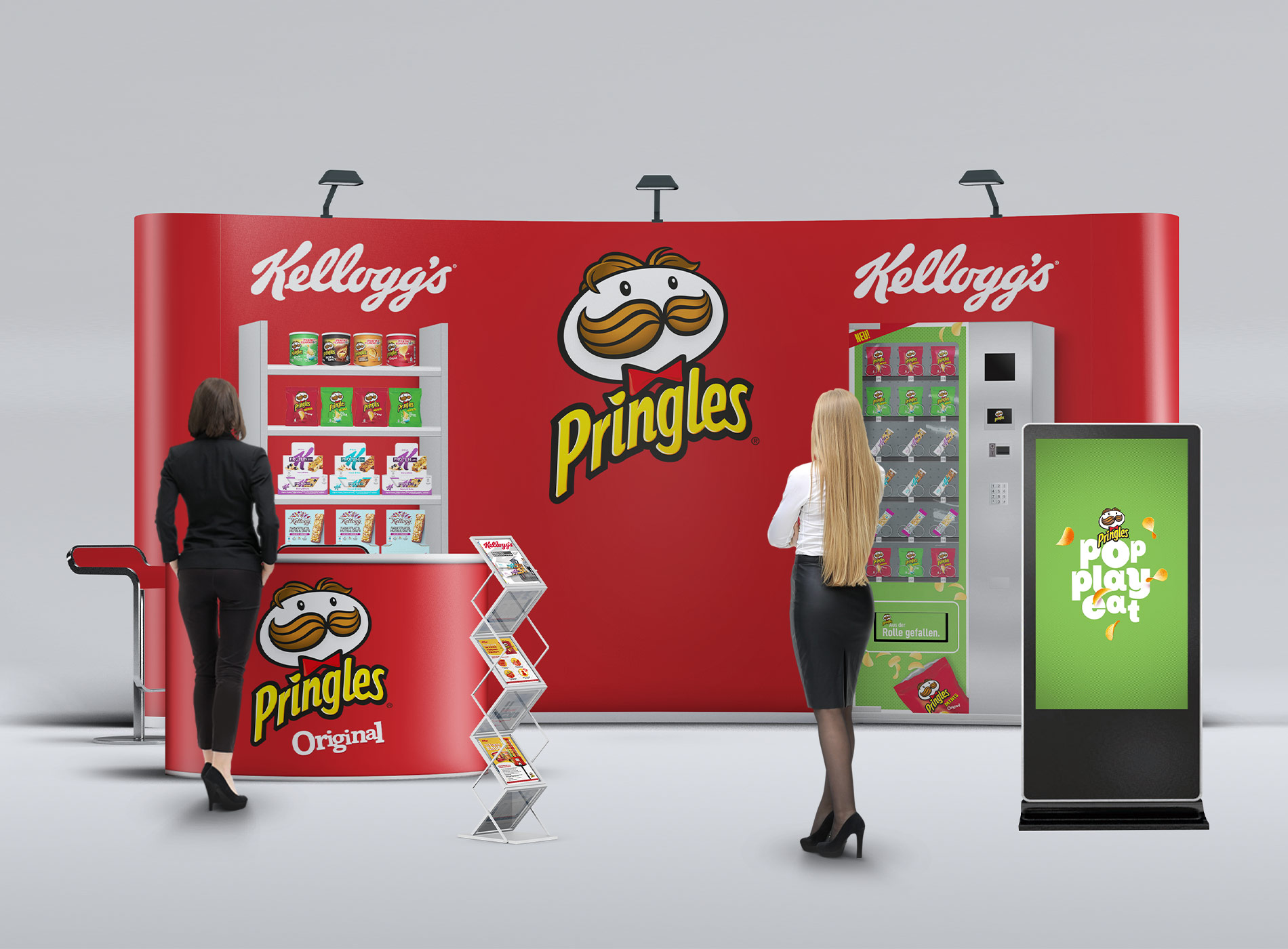 Digitaler Messestand